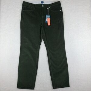 JAG Pants Womens 20W Olive Green Ruby Straight Leg Corduroy‎ NWT NEW